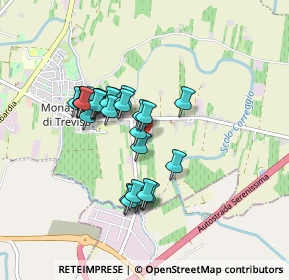 Mappa Via Olimpia, 31050 Monastier di Treviso TV, Italia (0.7069)