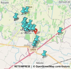 Mappa Via Olimpia, 31050 Monastier di Treviso TV, Italia (1.638)