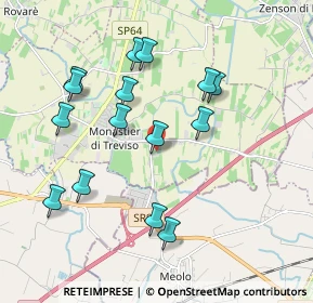 Mappa Via Olimpia, 31050 Monastier di Treviso TV, Italia (1.90867)