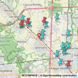 Mappa Via Beato Angelico, 21040 Gerenzano VA, Italia (2.32)