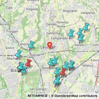 Mappa Via Vincenzo Monti, 20855 Lesmo MB, Italia (2.65)