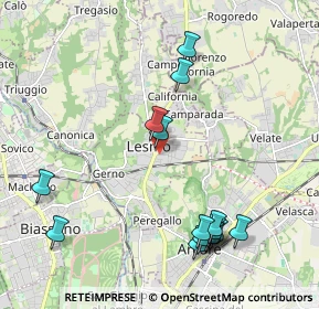 Mappa Via Vincenzo Monti, 20855 Lesmo MB, Italia (2.31267)