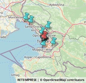 Mappa 34131 Trieste TS, Italia (5.28083)