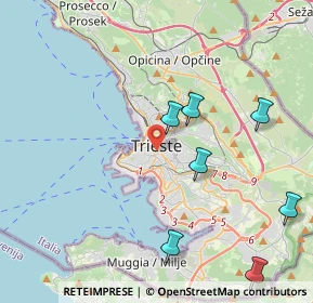 Mappa 34131 Trieste TS, Italia (6.225)