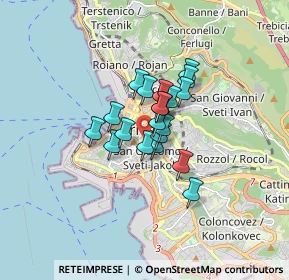 Mappa 34131 Trieste TS, Italia (0.9705)
