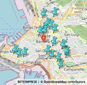 Mappa 34131 Trieste TS, Italia (0.867)