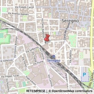 Mappa Via Magenta, 52, 20831 Seregno, Monza e Brianza (Lombardia)