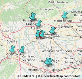 Mappa Via Roma, 35019 Tombolo PD, Italia (13.39214)