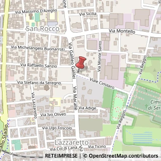 Mappa Viale Cimitero, 7, 20831 Seregno, Monza e Brianza (Lombardia)