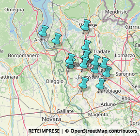 Mappa SS336, 21019 Ferno VA, Italia (9.9675)