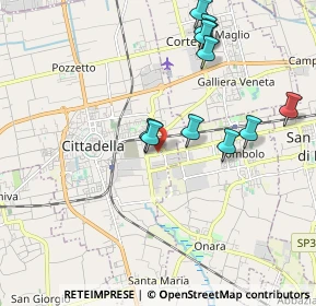 Mappa Via dell'Olmo, 35013 Cittadella PD, Italia (1.96727)