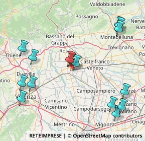 Mappa Via dell'Olmo, 35013 Cittadella PD, Italia (19.662)