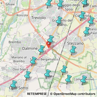 Mappa Via Piemonte, 24044 Dalmine BG, Italia (3.17556)