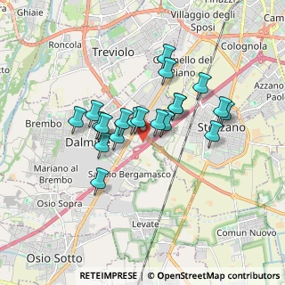 Mappa Via Piemonte, 24044 Dalmine BG, Italia (1.414)