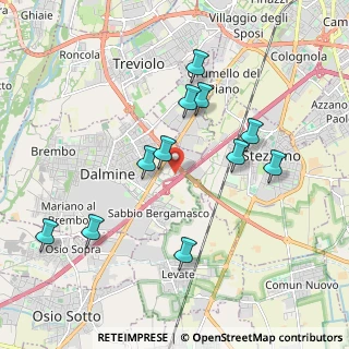 Mappa Raccordo Stradale, 24044 Dalmine BG, Italia (1.89909)