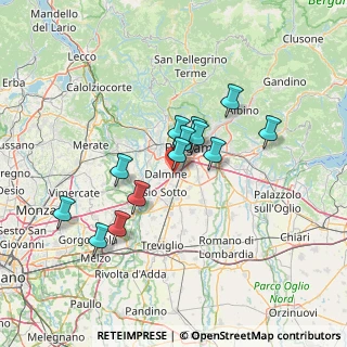 Mappa Via Piemonte, 24044 Dalmine BG, Italia (11.43)
