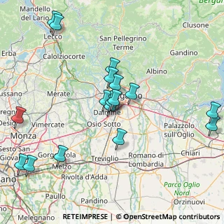 Mappa Via Piemonte, 24044 Dalmine BG, Italia (16.89765)