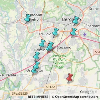 Mappa Via Piemonte, 24044 Dalmine BG, Italia (3.67909)