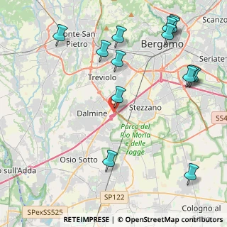 Mappa Via Piemonte, 24044 Dalmine BG, Italia (5.44143)