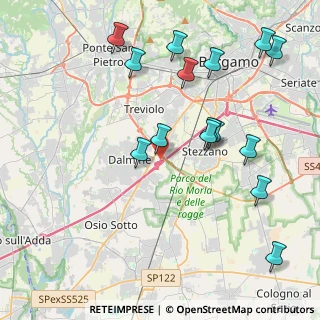 Mappa Via Piemonte, 24044 Dalmine BG, Italia (4.54467)