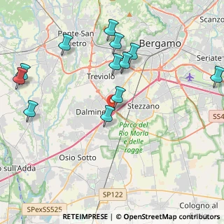 Mappa Raccordo Stradale, 24044 Dalmine BG, Italia (5.00231)