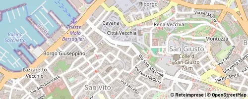 Mappa Triest