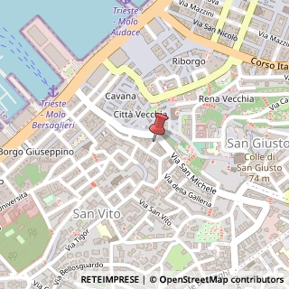 Mappa 34124 Trieste TS, Italia, 34124 Trieste, Trieste (Friuli-Venezia Giulia)
