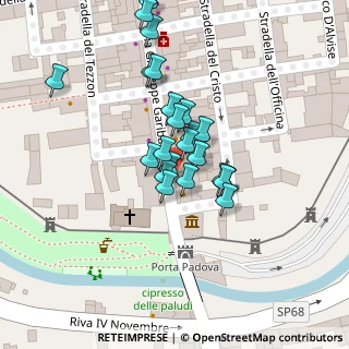 Mappa Via del Cristo, 35013 Cittadella PD, Italia (0.03077)