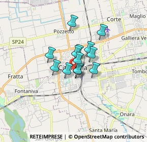 Mappa Via del Cristo, 35013 Cittadella PD, Italia (0.95692)