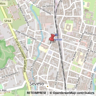Mappa Corso Guglielmo Marconi, 35, 20822 Seveso, Monza e Brianza (Lombardia)