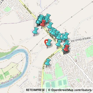 Mappa Via Sant'Osvaldo, 30027 San Donà di Piave VE, Italia (0.40333)