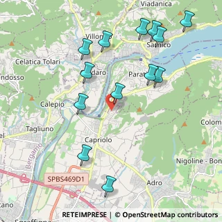 Mappa Via Vanzeghetto, 25031 Capriolo BS, Italia (2.30385)