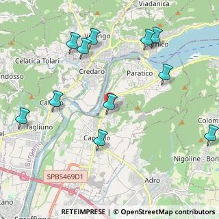 Mappa Via Vanzeghetto, 25031 Capriolo BS, Italia (2.45545)