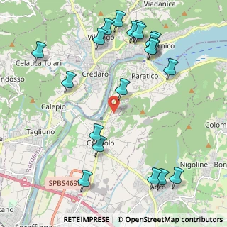 Mappa Via Vanzeghetto, 25031 Capriolo BS, Italia (2.568)