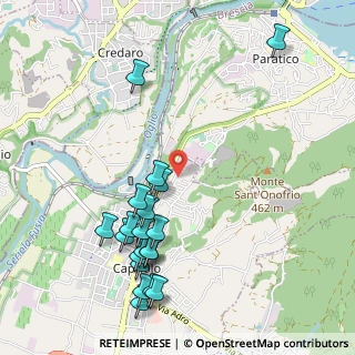Mappa Via Vanzeghetto, 25031 Capriolo BS, Italia (1.171)