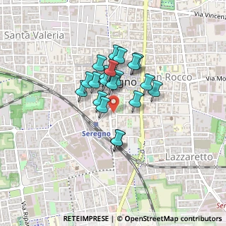 Mappa Piazza Roma, 20831 Seregno MB, Italia (0.3005)