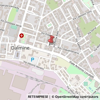 Mappa Via Cinquantenario, 8, 24044 Dalmine BG, Italia, 24044 Dalmine, Bergamo (Lombardia)