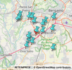 Mappa Via dell'Artigianato, 24044 Dalmine BG, Italia (3.18412)