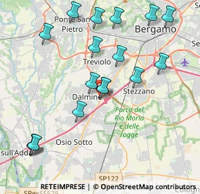 Mappa Via dell'Artigianato, 24044 Dalmine BG, Italia (4.38353)