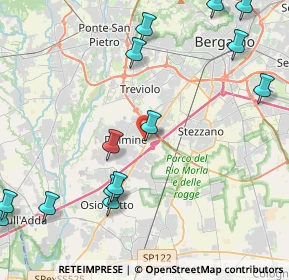 Mappa Via dell'Artigianato, 24044 Dalmine BG, Italia (5.51214)