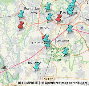 Mappa Via dell'Artigianato, 24044 Dalmine BG, Italia (4.52615)