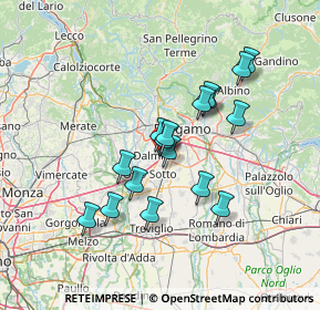 Mappa Via dell'Artigianato, 24044 Dalmine BG, Italia (11.56353)