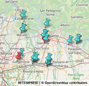 Mappa Via dell'Artigianato, 24044 Dalmine BG, Italia (14.5595)