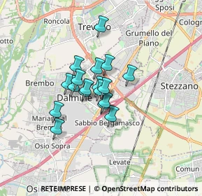 Mappa Via dell'Artigianato, 24044 Dalmine BG, Italia (1.03389)