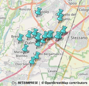 Mappa Via dell'Artigianato, 24044 Dalmine BG, Italia (1.351)