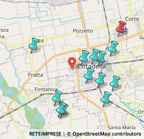 Mappa Via A.Mantegna, 35013 Cittadella PD, Italia (2.00923)