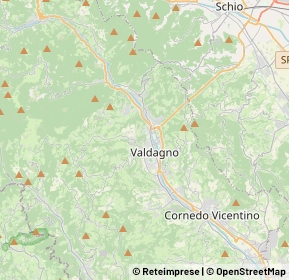 Mappa 36078 Valdagno VI, Italia (2.6775)