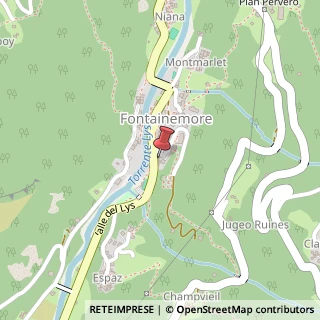 Mappa Località Capoluogo, 12879, 11020 Fontainemore, Aosta (Valle d'Aosta)