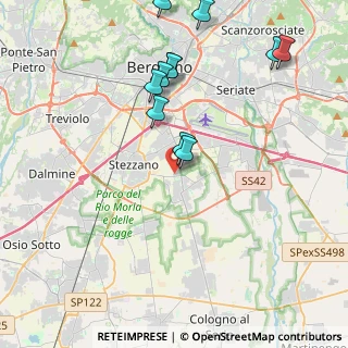 Mappa Via Michelangelo da Caravaggio, 24050 Zanica BG, Italia (4.82917)