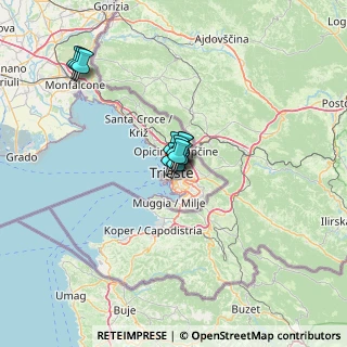 Mappa Via Giovanni Pascoli, 34129 Trieste TS, Italia (8.06182)
